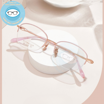 Gọng kính kim loại mã 6172